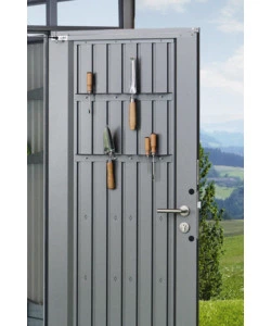 PORTAUTENSILI PER CASETTA AVANTGARDE, HIGHLINE, HIGHBOARD, CONFEZIONE DA 2 UNITÀ - GRIGIO QUARZO - BIOHORT. 47081